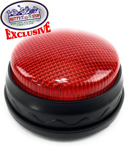 Miniatura 5 de Matty's Toy Stop Luces y sonidos electrónico 3 modos rojo y azul juego de respuesta zumbador y temporizador de cuenta regresiva paquete de regalo