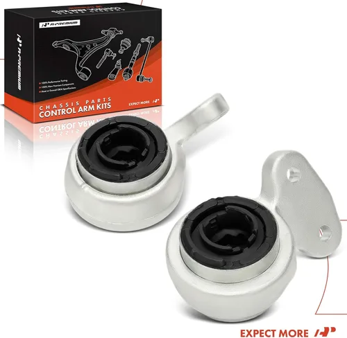 Miniatura 8 de A-Premium 2 bujes de brazo de control inferior delantero y trasero, compatible con BMW E46-320i 2001-2005, 323i y 328i 1999-2000, 325i y 330i