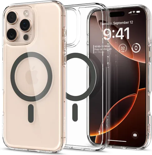 Miniatura 125 de Spigen Funda para iPhone 13 Mini, ultra híbrida MagFit [antiamarilleo] [compatible con Magsafe] - Transparente