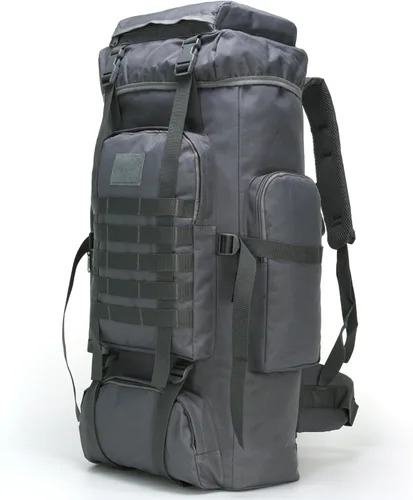Miniatura 35 de Mochila de senderismo W WINTMING para hombres 70L/100L, mochila de campamento, mochila militar Molle, paquete de asalto de 3 días para escalada