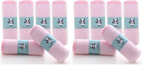 Miniatura 17 de HIPHOP PANDA Toallitas para bebé, rayón hecho de bambú - 2 capas ultra suaves y absorbentes, toalla facial de baño para recién nacidos - toallitas