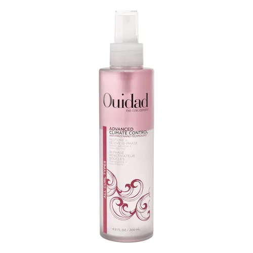 Miniatura 8 de Ouidad Control de clima avanzado Restore + Revive Spray bifásico - Refresca los rizos entre días de lavado, añade humedad y brillo con aceites