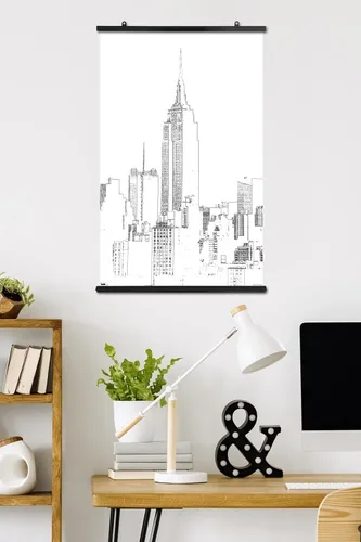 Miniatura 4 de Trends International Star Wars: The Mandalorian - Póster de pared de grupo, 22.375 x 34 pulgadas, paquete de póster y clip