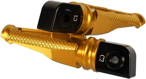 Miniatura 6 de Para Kawasaki Z800 2013-2016 para ZX6R 2005-2018 Reposapiés de motocicleta Clavijas CNC Aluminio Accesorios de motocicleta para Z900 2017-2018
