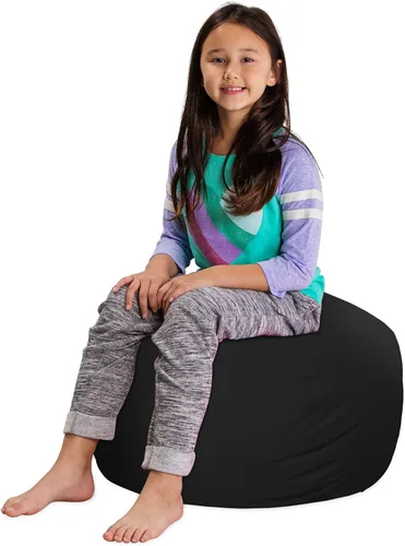 Miniatura 71 de Posh Stuffable Kids Funda de Silla Puf Rellenable para Almacenamiento de Animales de Peluche - Organizador de Juguetes Infantiles, Mediano 27