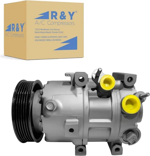 RYC Compresor de Aire Acondicionado Automotriz y Embrague de AC AGG328 (No es Compatible con Modelos Híbridos)