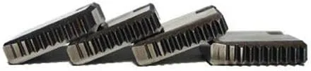Steel Dragon Tools 37880 Troqueles de tubo HSS de mano derecha 12-R de 1 pulgada compatibles con enhebrador de trinquete RIDGID 37400