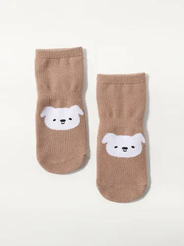 Miniatura 4 de Calcetines de tobillo antideslizantes para bebé, paquete de 6 para niños y niñas, lindos calcetines de algodón para bebés recién nacidos