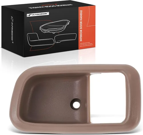 A-Premium Manija de puerta interior delantera izquierda del lado del conductor compatible con Toyota Tundra 2000-2003, Tundra 2004-2006 Pastilla de