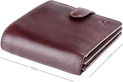 Miniatura 3 de Visconti Arrezo - Cartera de piel auténtica con bloqueo RFID seguro TSC42, Negro -, Cartera Rfid