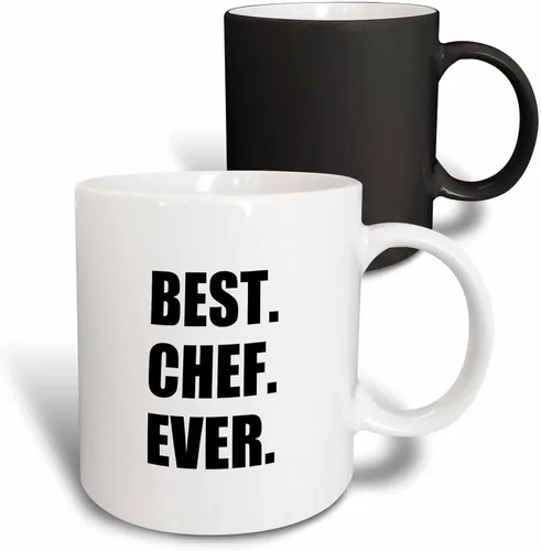 Miniatura 11 de 3dRose mug_179767_2 Best Chef Ever - Taza de cerámica con texto en inglés "Best Chef Ever" para fanáticos de la cocina y los más grandes del mundo