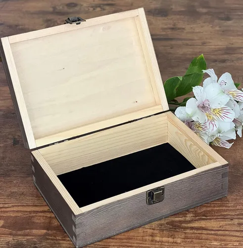 Miniatura 3 de Own Your Power Box, 8.5 x 6 x 3 pulgadas, caja de cristal, caja grabada, caja de madera, caja misteriosa de cristal, caja de regalo de cristal, caja