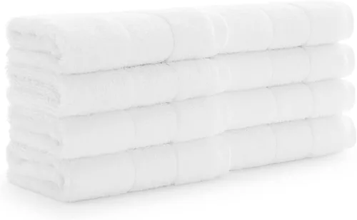 Miniatura 22 de Aston & Arden Aegean - Toallas de baño de felpa sólidas, paquete de 2, 100% algodón turco, 600 GSM, toallas de baño de gran tamaño para spa o hotel