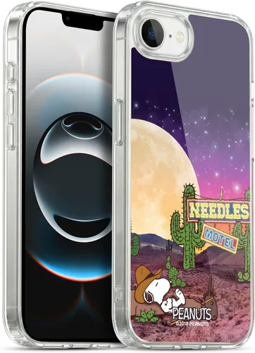 Miniatura 12 de Head Case Designs Funda de gel con licencia oficial de Peanuts Nebula Cactus Needles Snoopy Space Cowboy [protección de grado militar] compatible