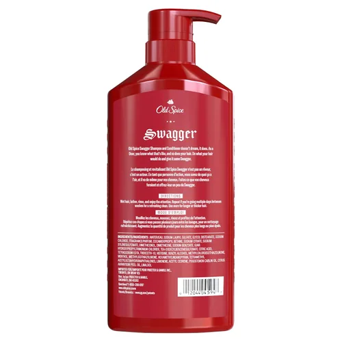 Miniatura 8 de Old Spice Swagger 2-en-1 Set de Champú y Acondicionador para Hombres, Aroma a Cedro y Lima, Cabello Más Saludable, Más Lleno, Más Hidratado, Calidad