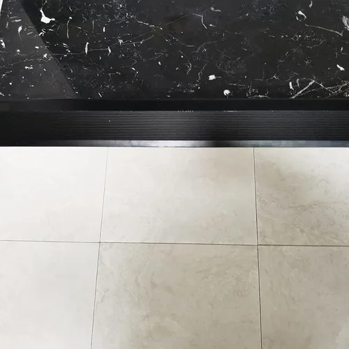 Miniatura 6 de Tira de transición de piso, tira de umbral para laminado, tira de umbral de transición de piso de aluminio, tiras de transición de metal para Negro