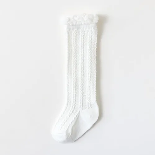 Miniatura 4 de Toptim Calcetines altos de punto trenzado para bebés y niñas
