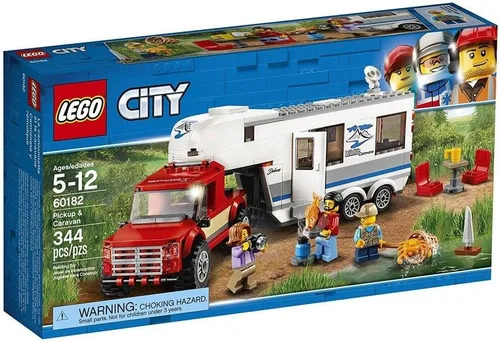 Miniatura 4 de Grandes vehículos camión y casa rodante LEGO City 60182. Juego de construcción (344 piezas)