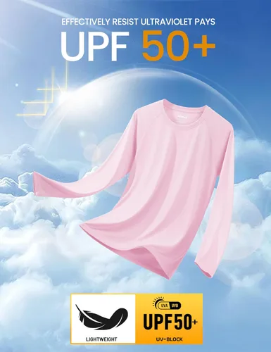Miniatura 138 de MAGCOMSEN Camisas de manga larga para hombre, protección solar UPF 50+, camisetas atléticas para senderismo, correr, entrenamiento, protección