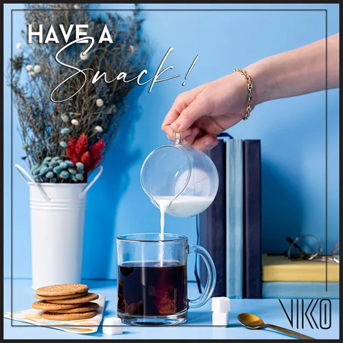 Miniatura 6 de Vikko Juego de 6 tazas de café de cristal, transparentes de 10.75 onzas, aptas para microondas y lavavajillas