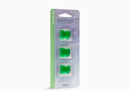 KOHLER Paquetes de aroma de repuesto para asiento de inodoro Purefresh Spa, aguacate Spa,