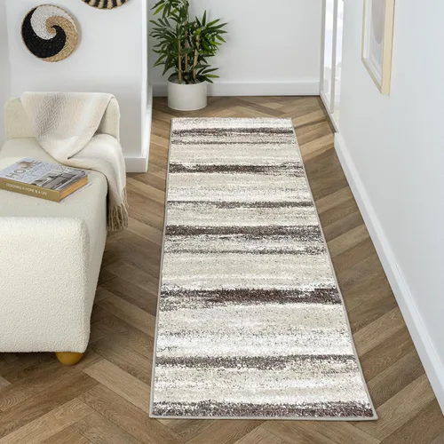 Miniatura 22 de LUXE WEAVERS Lagos Collection 7501 - Alfombra abstracta beige de 2 x 3