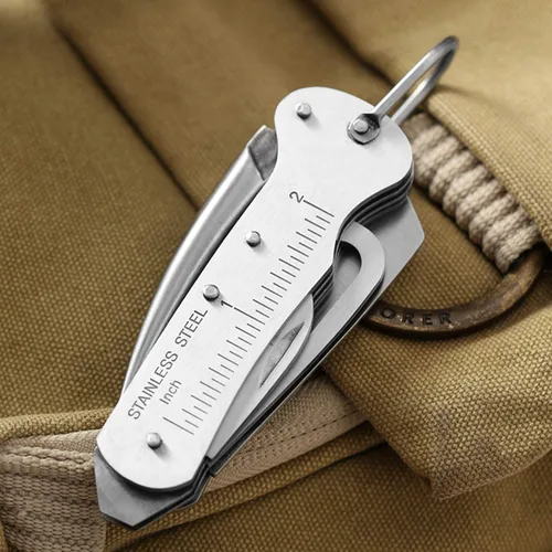 Miniatura 5 de Cuchillo de Supervivencia para Marinero Tamaño Bolsillo EDC Multiherramienta Swiss Army Skipper Herramienta de Emergencia para Rigging