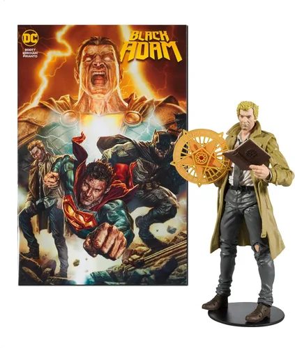 Miniatura 4 de McFarlane Toys - DC Direct Figura de 7 Pulgadas con Cómic - Black ADAM WV1 - Batman
