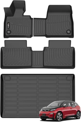 Miniatura 48 de Tapetes de piso para todo clima y forro de carga con respaldo para Chevrolet Suburban de 7 asientos 2021-2025 / GMC Yukon XL de 7 asientos