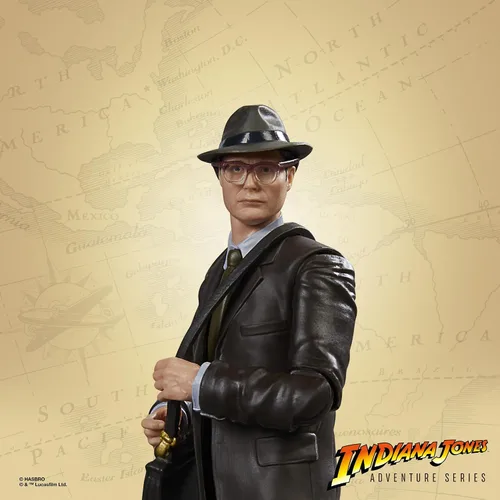Miniatura 2 de Indiana Jones y La Dial del Destino Serie de Aventuras Figura de Acción Doctor Jürgen Voller, Figuras de Acción de 6 Pulgadas para Niños a Partir