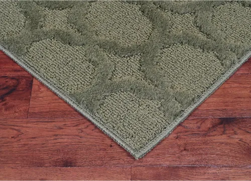 Miniatura 246 de Garland Rug Sparta - Alfombra antideslizante de polipropileno de 2 pies x 12 pies, color negro, ideal para salas de estar y pasillos, elegante