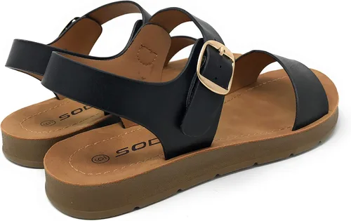 Miniatura 5 de Soda Sandalias planas con tiras para mujer