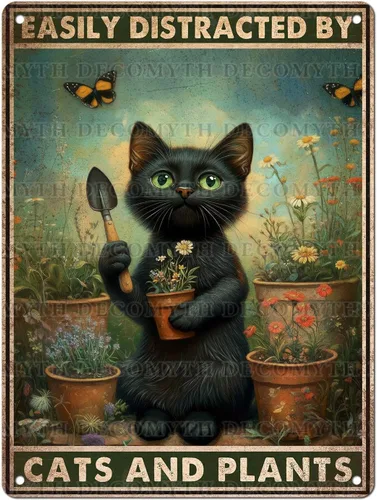 Miniatura 10 de Letreros de hojalata vintage con texto en inglés «Be Kind to Your Mind», letrero de colibrí, hippie, bohemio, arte de pared para mujeres, hogar