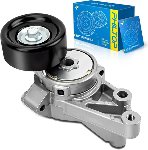 Miniatura 54 de PHILTOP Conjunto de tensor de correa con polea para BMW 325i, X3, X5, Z4, 325Ci, 330Ci, 530i, 525i, 325xi, 330i, 330xi, correa dentada OE #
