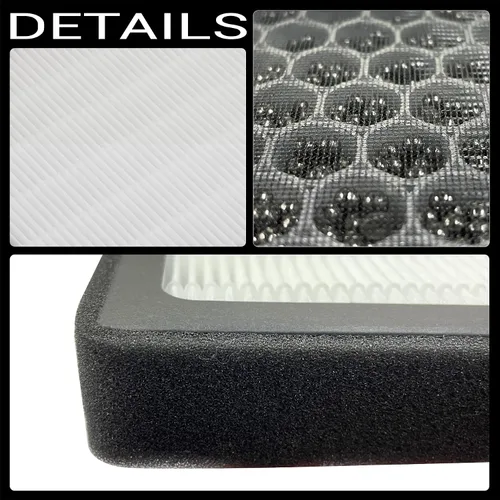 Miniatura 9 de Filtro de aire de cabina HEPA prémium mejorado con carbón activado para Toyota Tacoma 2005-2023 2013-2016 Dodge Dart 2003-2008 PONTIAC VIBE CF10374
