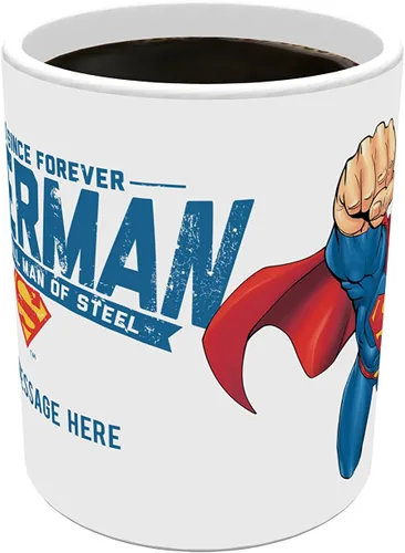 Miniatura 3 de Trend Setters Superman – Dad – Con licencia oficial – Taza de cerámica blanca de 11 onzas – perfecta para regalar o coleccionar WMUG795