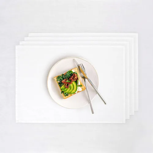 Miniatura 38 de Paños de cocina de lino de Linen World 14 x 28 pulgadas, juego de 6 paños de cocina y té decorativos, paños de cocina de lino europeo lavados