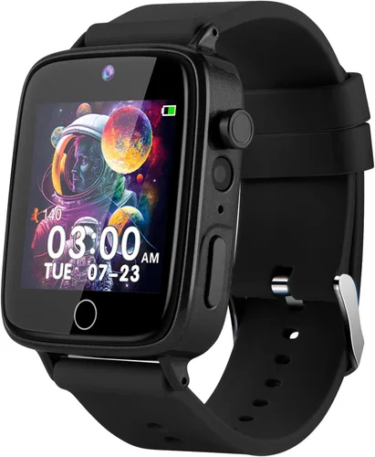 ZUODUN Reloj para Niños Juguetes para Niños con 26 Juegos, Reloj Inteligente con Cámara para Niños de 4 a 12 Años, Pantalla Táctil, Podómetro,
