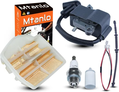 Para Husqvarna 445 445E 450 450E para pieza de motosierra, kit de bobina de encendido, 573935701, 504571401, 544080803