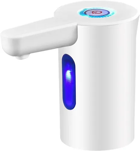 Miniatura 2 de Dispensador de bomba de agua eléctrica recargable para botellas de 2 a 5 galones, dispensador de agua portátil con carga USB, operación de un solo