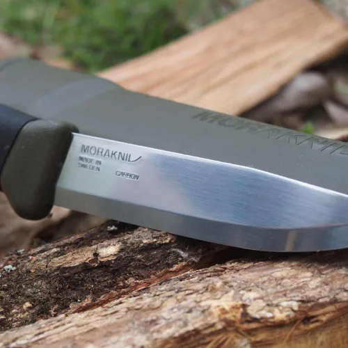 Miniatura 2 de Morakniv Companion Cuchillo de hoja fija de acero al carbono con funda