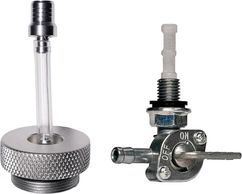 Miniatura 15 de JMCHstore Cilindro de Tanque de Gasolina de Mini Bicicleta de Acero Inoxidable 4x11'' para Coleman Baja Montser Mega moto Predator Hemi no 212