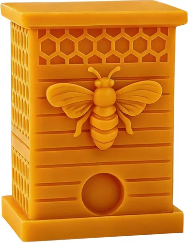 Miniatura 9 de Molde de fundición de resina, moldes de silicona para decoración del hogar, molde de animales 3D, molde para hacer velas (oso de columna animal)