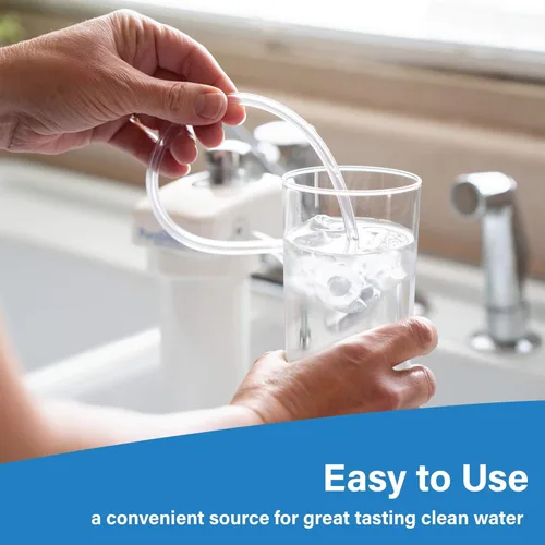 Miniatura 6 de PuroSmart Sistema de tratamiento de agua para el hogar con sistema de ósmosis inversa de alto flujo El sistema compacto de ósmosis inversa se