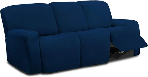 Miniatura 13 de Easy-Going - Funda elástica de microfibra para sofá reclinable seccional, suave vellón ajustable a tu sofá de 2 cuerpos, lavable, protege tus