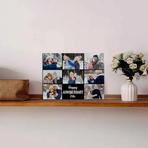 Miniatura 5 de Marcos de fotos personalizados con texto en inglés "I Love You" para parejas, regalos de boda personalizados para parejas, regalos de cumpleaños