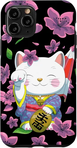 Miniatura 28 de Funda para iPhone 13 Pro Max Japanese Maneki Neko Lucky Cat