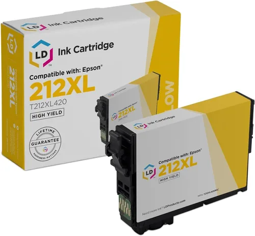 Miniatura 16 de LD Productos remanufacturados Reemplazos para Epson 212xl Cartucho de tinta T212XL 212 XL T212XL120 Alto rendimiento para uso en Workforce XP-4100