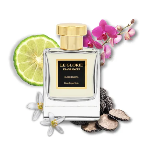 Inspirado en el Black Orchid de T Ford, Perfume EDP Floral Negro, Aerosol de Perfume de Larga Duración de 12-14 Horas para Hombre, Mujer, Unisex,