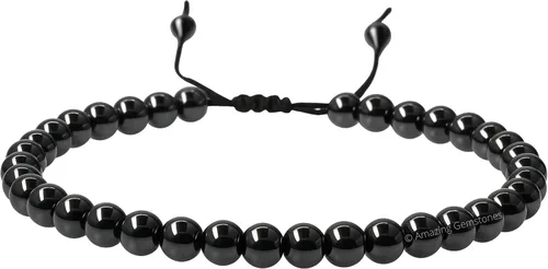 Miniatura 19 de Amazing Gemstone Crystal Anklet Ankle Bracelets for Women - Waterproof Beaded Healing Crystal Anklets, Plus Size Chakra Gemstone Bead Anklet